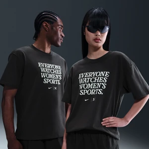 Zdjęcie produktu T-shirt Everyone Watches Women 's Sports™ Nike by TOGETHXR - Czerń