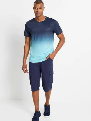 T-shirt sportowy w cieniowanym kolorze bonprix