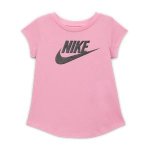 T-shirt Futura dla niemowląt (12–24 M) Nike - Różowy