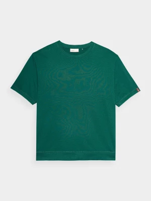 T-shirt gładki męski Outhorn - zielony