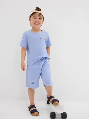 T-shirt i krótkie spodnie (2 cz.) z bawełny organicznej bonprix