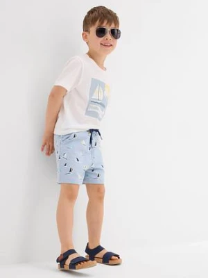 T-shirt i krótkie spodnie z bawełny organicznej (2 części) bonprix