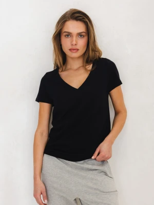 T-SHIRT KLARA CZARNY S - Flawless