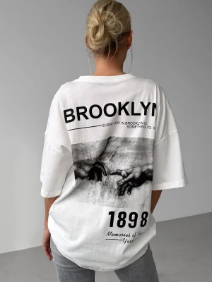 T-shirt Kremowy Brooklyn ClothStore