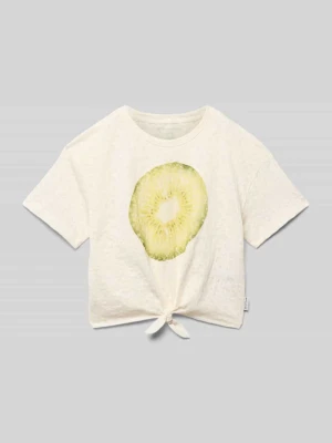 T-shirt krótki z bawełną Tom Tailor