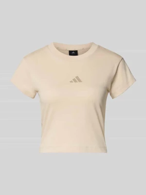 T-shirt krótki z nadrukiem z logo adidas Sportswear