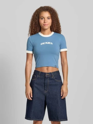 T-shirt krótki z nadrukiem z logo Dickies