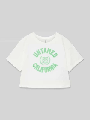 T-shirt krótki z nadrukowanym motywem model ‘VILLA’ Only
