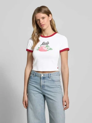 T-shirt krótki z okrągłym dekoltem model ‘MINI RINGER’ Levi's®