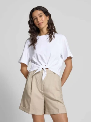 T-shirt krótki z wiązanym detalem Rich & Royal