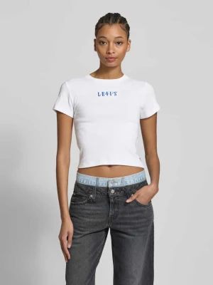 T-shirt krótki z wyhaftowanym logo Levi's®