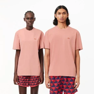 Zdjęcie produktu T-shirt Lacoste z naturalnie barwionego dżerseju