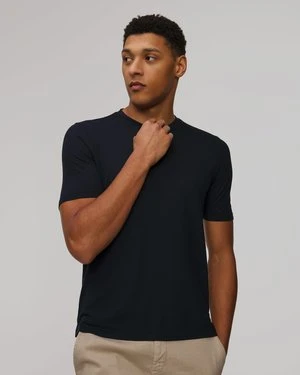 T-shirt Lniany Męski Gran Sasso