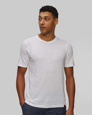 T-shirt lniany męski Gran Sasso