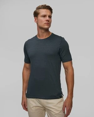 T-shirt lniany męski Gran Sasso