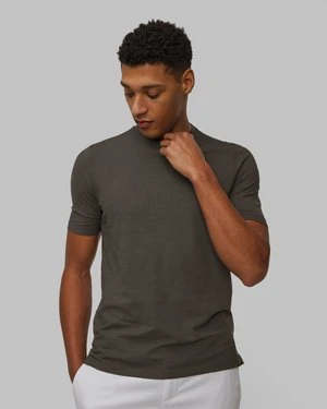 T-shirt Lniany Męski Gran Sasso