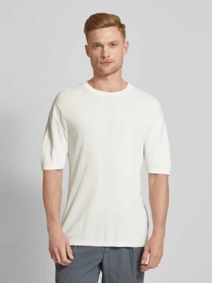 T-shirt melanżowy model ‘DERICO’ drykorn