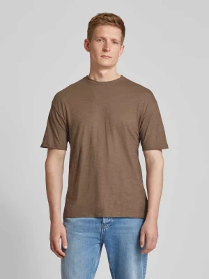 T-shirt melanżowy model ‘Eros’ drykorn