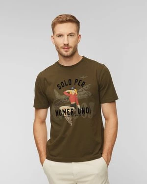 T-shirt Męski Aeronautica Militare Zielony