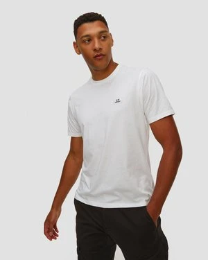 T-shirt męski C.P. Company Short Sleeve in Jersey 30/1 biały CP Company