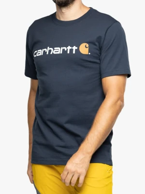 T shirt męski Carhartt Core Logo T-Shirt S/S - navy