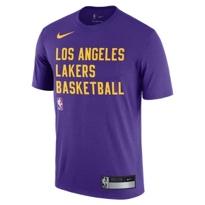 T-shirt męski do ćwiczeń Nike Dri-FIT NBA Los Angeles Lakers - Fiolet