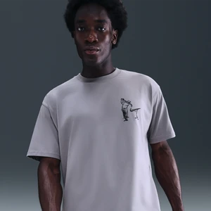 T-shirt męski do golfa Nike Max90 - Szary