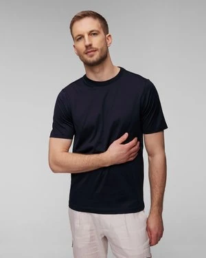 T-shirt męski Gran Sasso granatowy