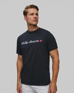 T-shirt męski Helly Hansen Core Graphic T 2.0 granatowy