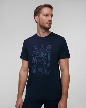 T-shirt męski Icebreaker Mer 150 Tech Lite SS granatowy