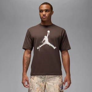 T-shirt męski Jordan Brooklyn - Brązowy