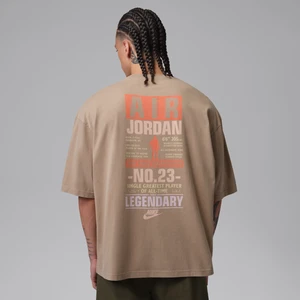 T-shirt męski Jordan Flight - Brązowy