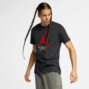 T-shirt męski Jordan Jumpman Flight - Czerń