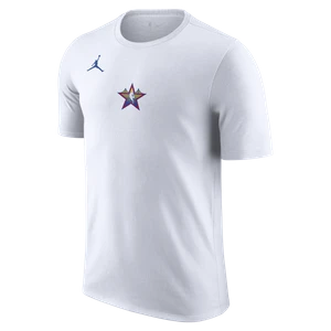 T-shirt męski Jordan NBA All-Star Weekend 2025 - Biel