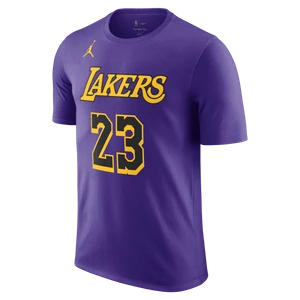 T-shirt męski Jordan NBA Los Angeles Lakers Statement Edition - Fiolet