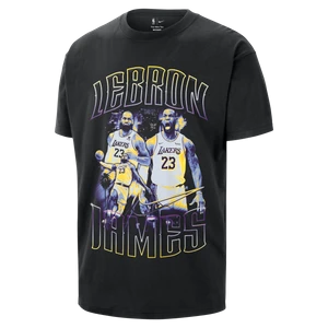 T-shirt męski LeBron Nike NBA - Czerń