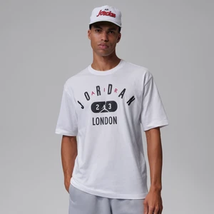 T-shirt męski London Jordan - Biel