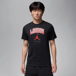 T-shirt męski London Jordan - Czerń