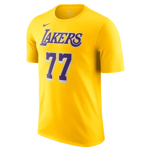 T-shirt męski Los Angeles Lakers Nike NBA - Żółty