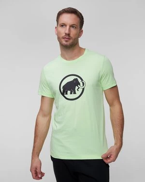 T-shirt Męski Mammut Core Limonkowy