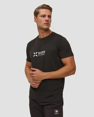 T-shirt Męski Mammut Eiger Logo T-shirt Men Czarny