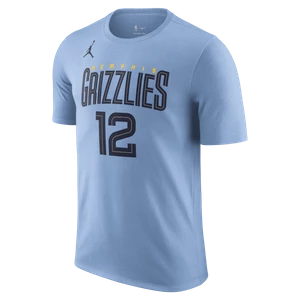 T-shirt męski NBA Jordan Memphis Grizzlies Statement Edition - Niebieski