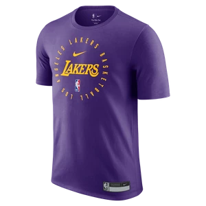 T-shirt męski NBA Nike Dri-FIT Los Angeles Lakers - Fiolet