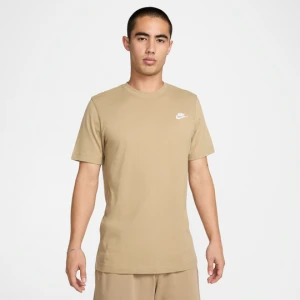 T-shirt męski Nike Club - Brązowy