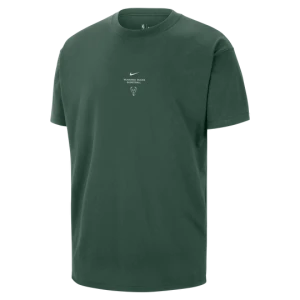 T-shirt męski Nike Club Milwaukee Bucks - Zieleń