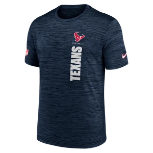 T-shirt męski Nike Dri-FIT NFL Houston Texans Sideline Velocity - Niebieski