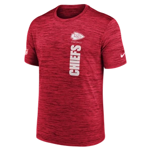 T-shirt męski Nike Dri-FIT NFL Kansas City Chiefs Sideline Velocity - Czerwony