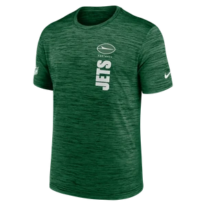 T-shirt męski Nike Dri-FIT NFL New York Jets Sideline Velocity - Zieleń