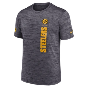T-shirt męski Nike Dri-FIT NFL Pittsburgh Steelers Sideline Velocity - Czerń