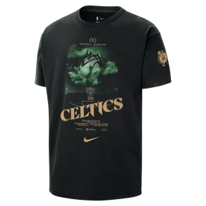 T-shirt męski Nike NBA Boston Celtics Courtside - Czerń